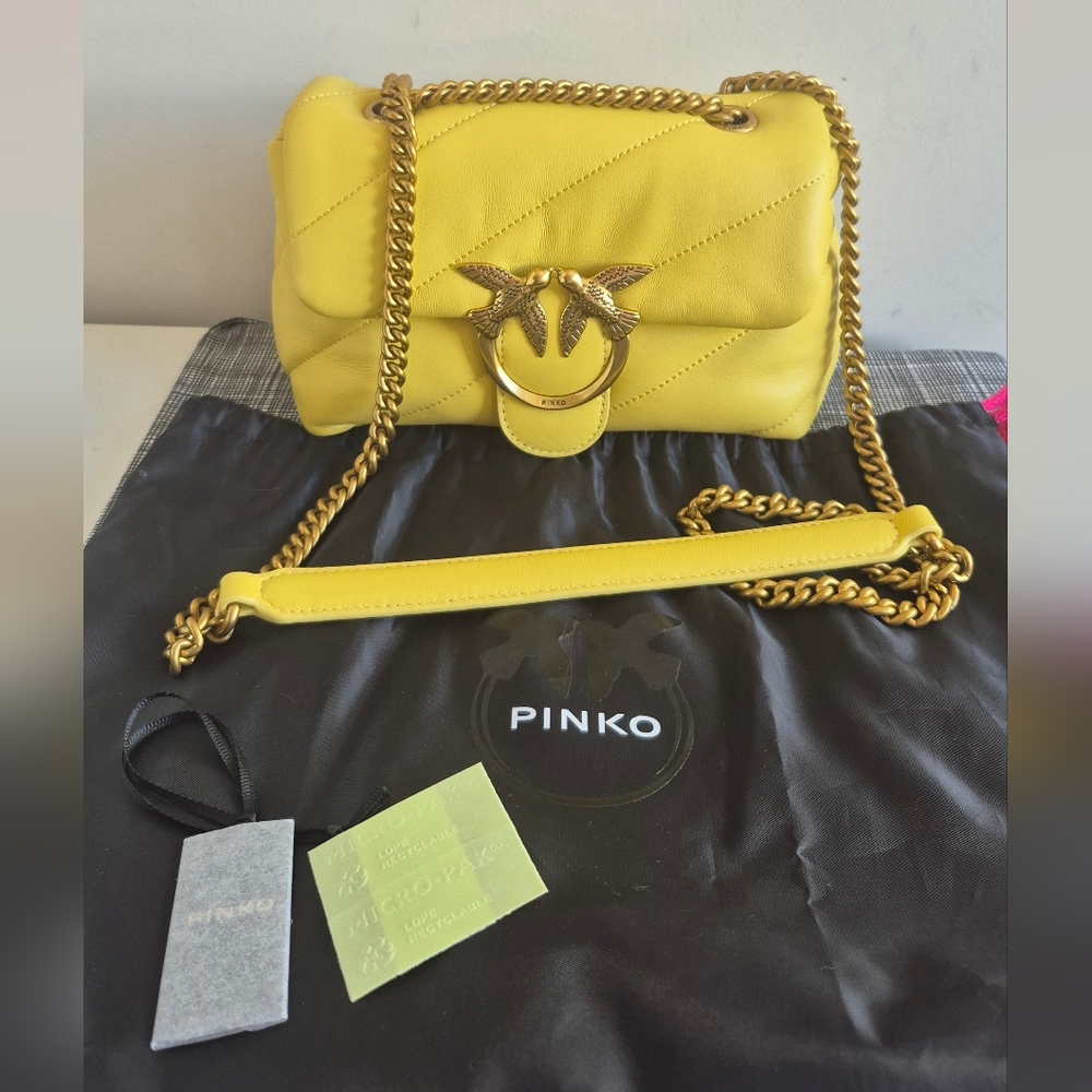 PINKO Chain Shoulder Bag